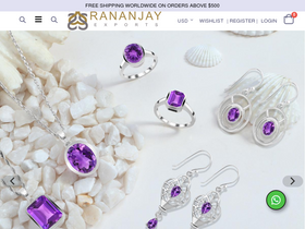'rananjayexports.com' screenshot