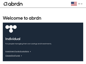 'abrdn.com' screenshot