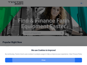 'tractorzoom.com' screenshot
