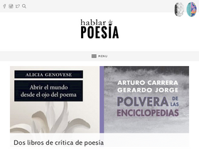 'hablardepoesia.com.ar' screenshot