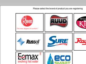 'registermyunit.com' screenshot