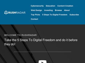 'rushradar.com' screenshot