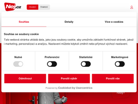 'nej.cz' screenshot
