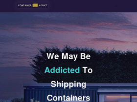 'containeraddict.com' screenshot