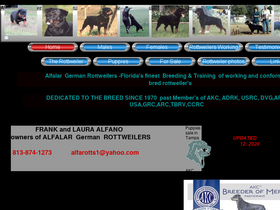 alfarottweilers.com