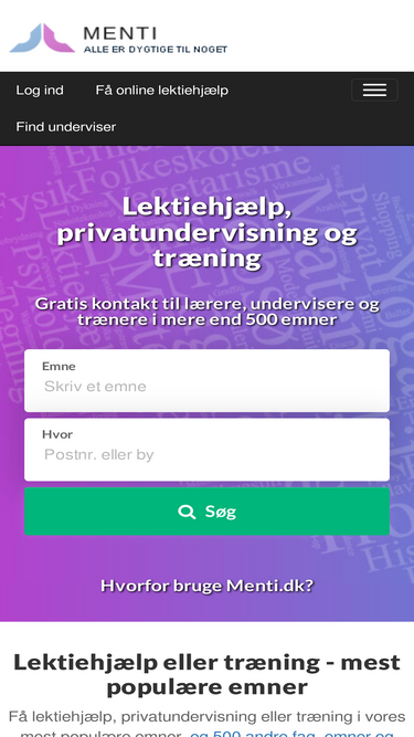 menti.dk