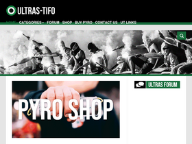 'ultras-tifo.net' screenshot