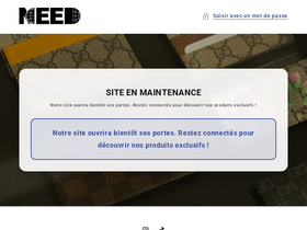 Need Online homepage screenshot