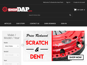 'shopdap.com' screenshot