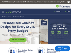 'cliqstudios.com' screenshot