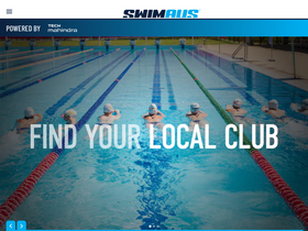 'swimming.org.au' screenshot