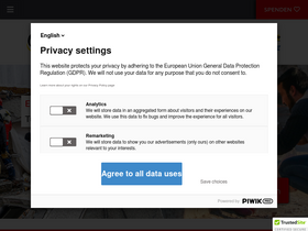 'aktion-deutschland-hilft.de' screenshot
