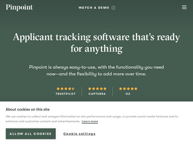 'pinpointhq.com' screenshot
