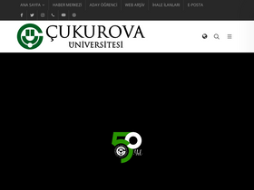 'yumurtalikmyo.cu.edu.tr' screenshot