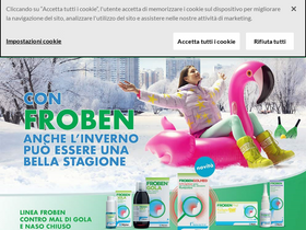 'lineafroben.it' screenshot