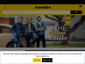 'pionier.pe' screenshot