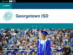 'georgetownisd.org' screenshot