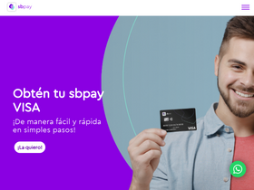 'sbpay.cl' screenshot