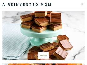 'areinventedmom.com' screenshot
