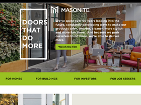 'masonite.com' screenshot