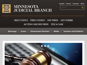'mncourts.gov' screenshot