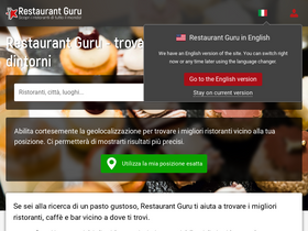 'restaurantguru.it' screenshot