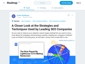 'hashtap.com' screenshot