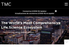 'tmc.edu' screenshot