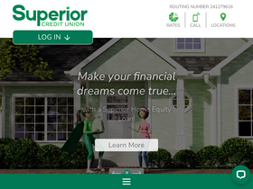 'superiorcu.com' screenshot
