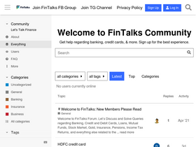 'fintalks.co' screenshot