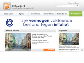 'inspanje.nl' screenshot