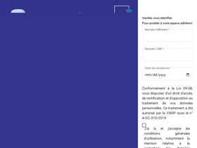 'nafida.ma' screenshot