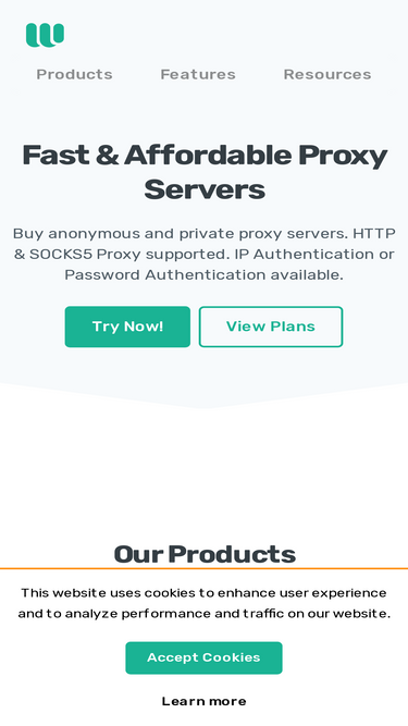 Buy Proxy Servers, Fast & Affordable