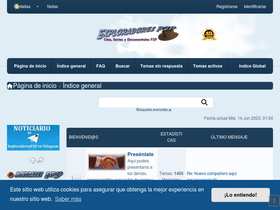 'exploradoresp2p.com' screenshot
