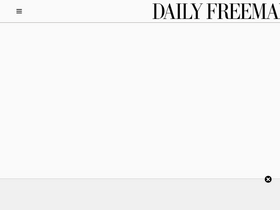 'dailyfreeman.com' screenshot