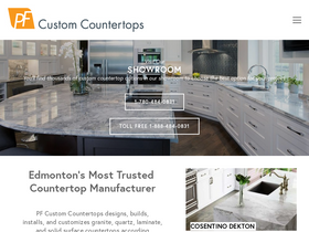 pfcustomcountertops.com