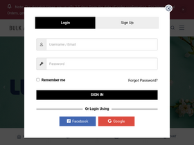 bulkaroma.com website screenshot