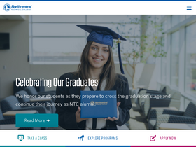 'ntc.edu' screenshot