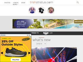 'trishstratus.com' screenshot