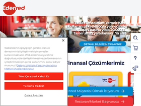 'edenred.com.tr' screenshot