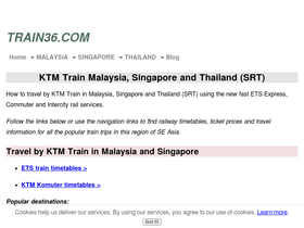 'train36.com' screenshot