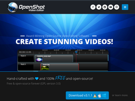 'openshot.org' screenshot
