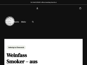smoking-barrels.at homepage screenshot