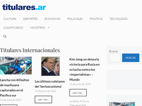 'titulares.ar' screenshot