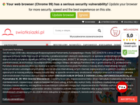 'swiatksiazki.pl' screenshot
