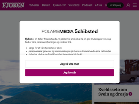 'fjuken.no' screenshot