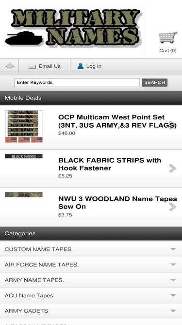 militarynames.com