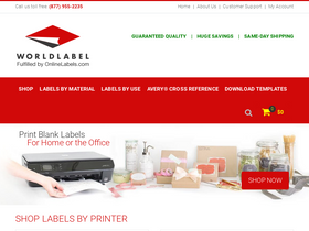 'worldlabel.com' screenshot