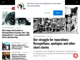 'thisisafrica.me' screenshot