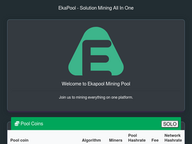 'ekapool.com' screenshot